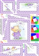 Hunney Bear Rosie has a Flower - Twisted Spiral Side Stacker