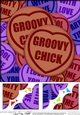 Groovy Chick Sweet Heart - 8 x 8 Scalloped corner Topper