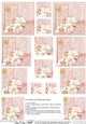 A Touch of Elegance Flowers Pearls and Lace - Pyramage sheet
