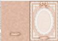A5 Pearls, Lace and Ribbon Plain Card Base