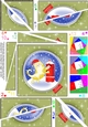 Cute Christmas Cat - Twisted Spiral Side Stacker