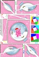 Cute Christmas Elephant - Twisted Spiral Side Stacker
