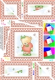 Hunney Bear Rosie has a Heart - Twisted Spiral Side Stacker