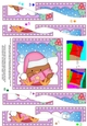 Cute Chjrismtas Sitting Robin Wavy Spiral Side Stacker