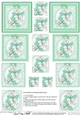 Dreamy Dragonflies & Daisies - Pyramage sheet