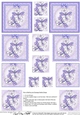 Dreamy Dragonflies & Daisies - Pyramage sheet