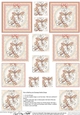 Dreamy Dragonflies & Daisies - Pyramage sheet