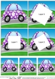 Funky Floral Car - Twisted Tunnel Topper