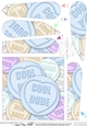 Cool Dude Sweet Heart - Fan Pyramage Topper
