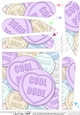 Cool Dude Sweet Heart - Fan Pyramage Topper