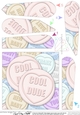 Cool Dude Sweet Heart - Fan Pyramage Topper