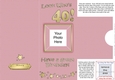 Add a Photo 40th Birthday Card with easy fold frame