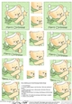 Cute Hunney Bear Robert has a Christmas Star - Twisted Pyramage sheet