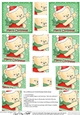 Cute Hunney Bear Robert has a Christmas Star - Twisted Pyramage sheet