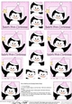 Cute Christmas Penguin - Babys First Christmas - Pyramage sheet
