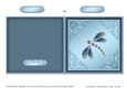 Elegant Dragonfly - Cut and Fold Card