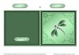 Elegant Dragonfly - Cut and Fold Card