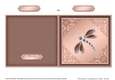 Elegant Dragonfly - Cut and Fold Card