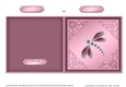 Elegant Dragonfly - Cut and Fold Card