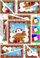 Christmas Snowman Rio Twisted Spiral Side Stacker