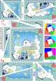 Christmas Snowman Rio Twisted Spiral Side Stacker