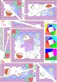 Christmas Snowman Rio Twisted Spiral Side Stacker