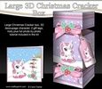3D Large Christmas Cracker Box Mini Kit - Cute Xmas Unicorn