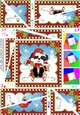 Christmas Twisted Spiral Side Stacker - Little Shih Tzu Dog