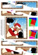 Christmas Wavy Spiral Side Stacker - Cute Fun Rudolph
