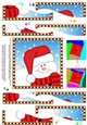 Christmas Wavy Spiral Side Stacker - Cute Fun Snowman Oli