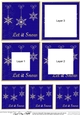 Elegant Christmas Snowflakes - Tunnel Topper