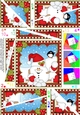 Christmas Snowball Sam - Twisted Spiral Side Stacker