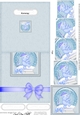 Cute Christmas Elephant - No-Hole Easy Over the Edge Card & Spiral Pyramid Topper