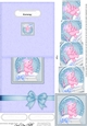 Cute Christmas Elephant - No-Hole Easy Over the Edge Card & Spiral Pyramid Topper