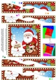Christmas Santa - Wavy Spiral Side Stacker