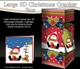 3D Large Christmas Cracker Box Mini Kit -  Snowman Rio has lots of Presents