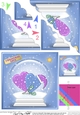 Love Hearts Snowglobe - Scalloped Corner Stacker