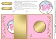 Cute Baby Elephant - No-Hole Fold Back Card
