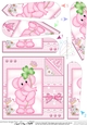 Lola Elephant & Lace - Fan Pyramage Topper