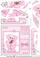 Lola Elephant & Lace - Fan Pyramage Topper