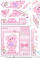 Lola Elephant & Lace - Fan Pyramage Topper