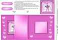 Wedding Cake - No-Hole Fold Back Card