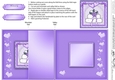 Wedding Cake - No-Hole Fold Back Card