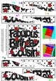 Have a Fabulous Birthday Cousin - Wavy Spiral Side Stacker