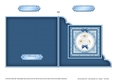 Denim and Daisies - Cut and Fold Corner Card