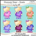 Hunney Bears - Rosie - CU4CU Digital Clip Art Set