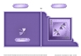 Diamante Dragonflies - Quick Cut and Fold Corner Card