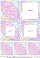 Groovy Chick Sweet Heart - Tunnel Topper
