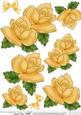 Just Roses 3D Decoupage Sheet