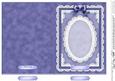 5 x 7 Pearls, Lace and Ribbon Plain Card Base